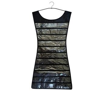 Umbra Little Black Dress Hanging Jewelry Organizer with Swivel Hanger